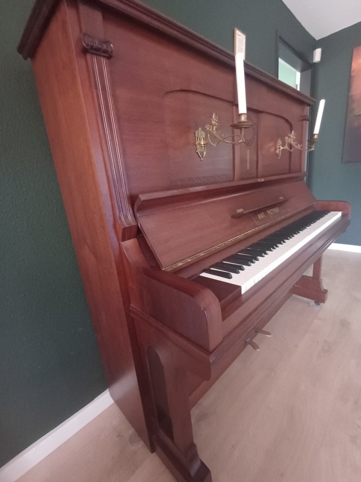 Ant. Petrof Piano - Klassiek en Elegant, Muziek en Instrumenten, Piano's, Ophalen, Gebruikt