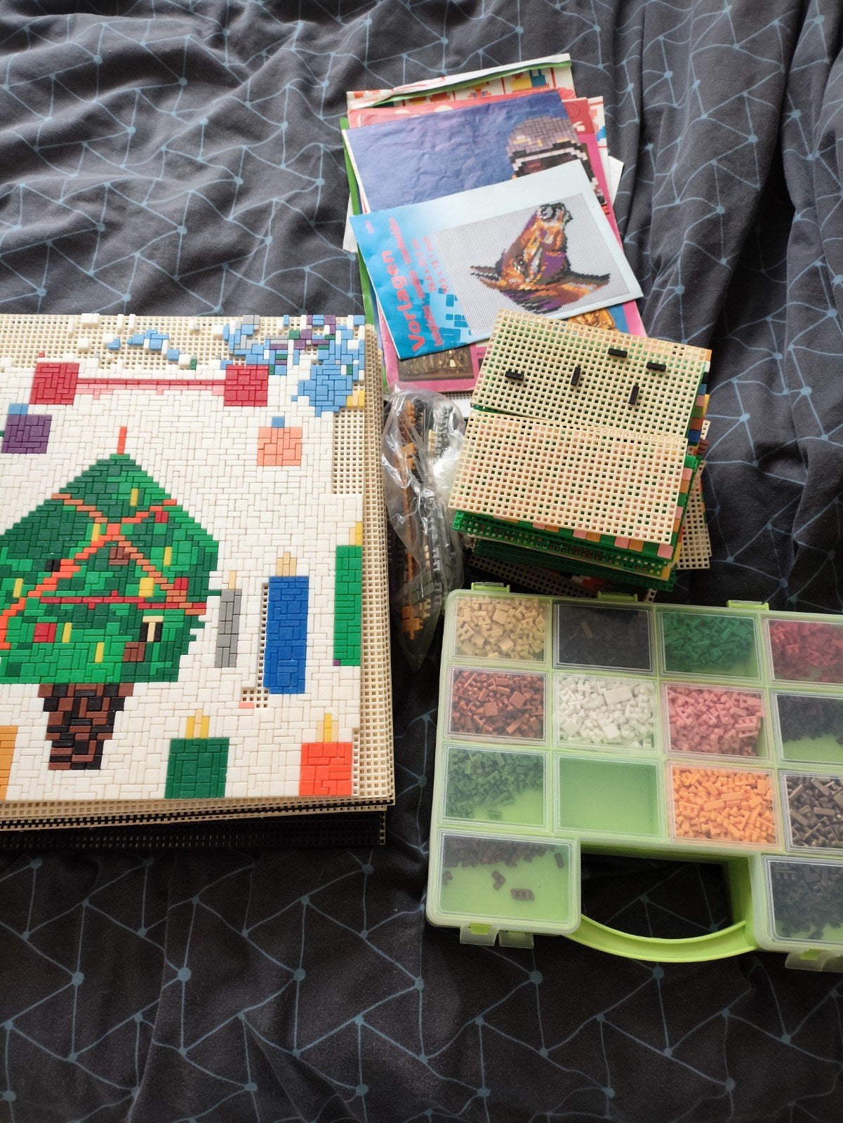 Vintage Mini-Steck Collectie: Compleet met Platen & Boekjes, Hobby en Vrije tijd, Ministeck, Ophalen, Gebruikt