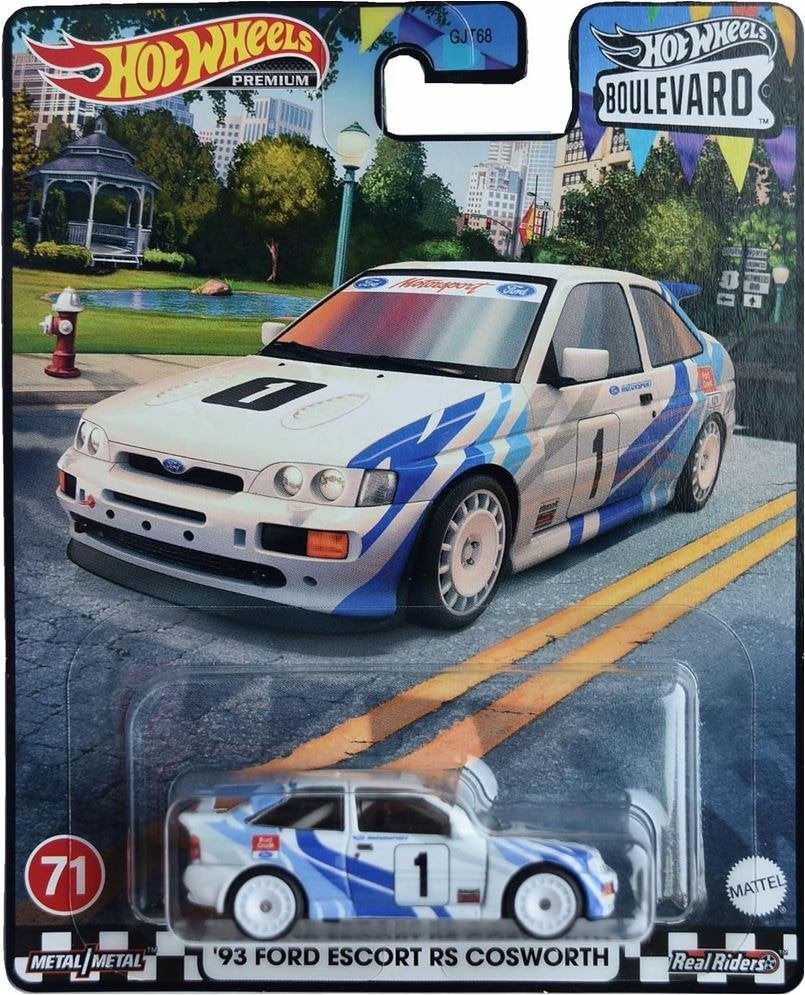 Hot Wheels Premium '93 Ford Escort RS Cosworth - Boulevard, Ophalen of Verzenden, Nieuw