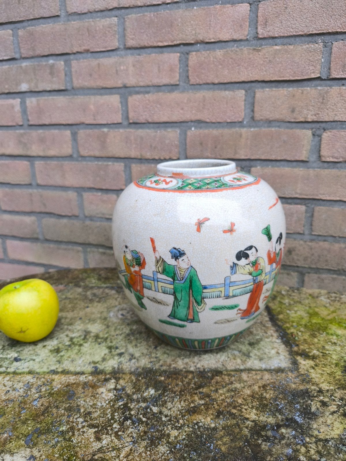 Grote Chinese gemberpot Chinees porselein gemberpot, Ophalen of Verzenden