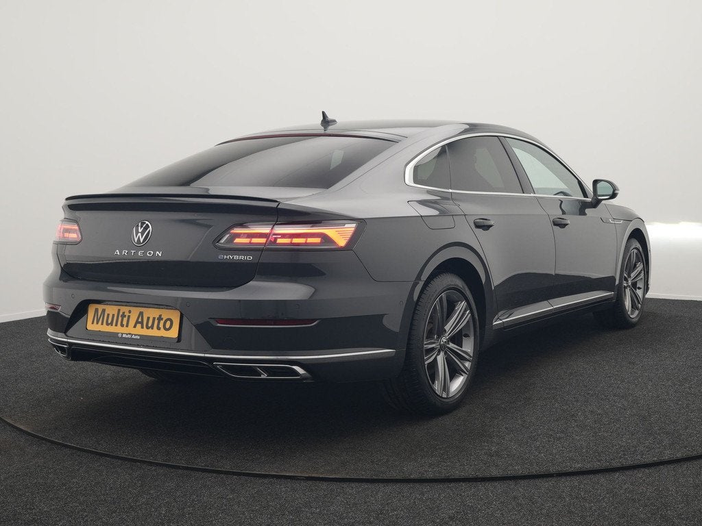 Volkswagen Arteon 1.4 TSI eHybrid R-Line Plug In Hybrid 218p, Auto's, Volkswagen, Arteon, Gebruikt, Zwart, 4 cilinders