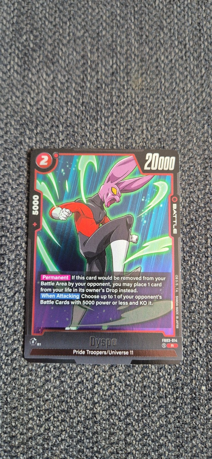 Dyspo (FB03-014) [Fusion World], Verzenden, Nieuw, Losse kaart, Foil