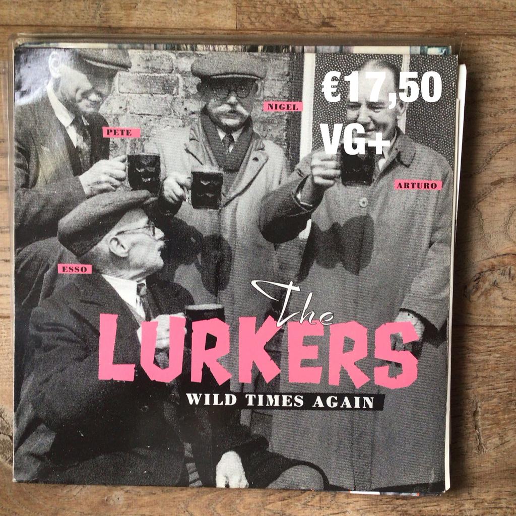 The Lurkers- wild times again, Cd's en Dvd's, Vinyl | Rock, Ophalen, Gebruikt, Overige formaten, Alternative