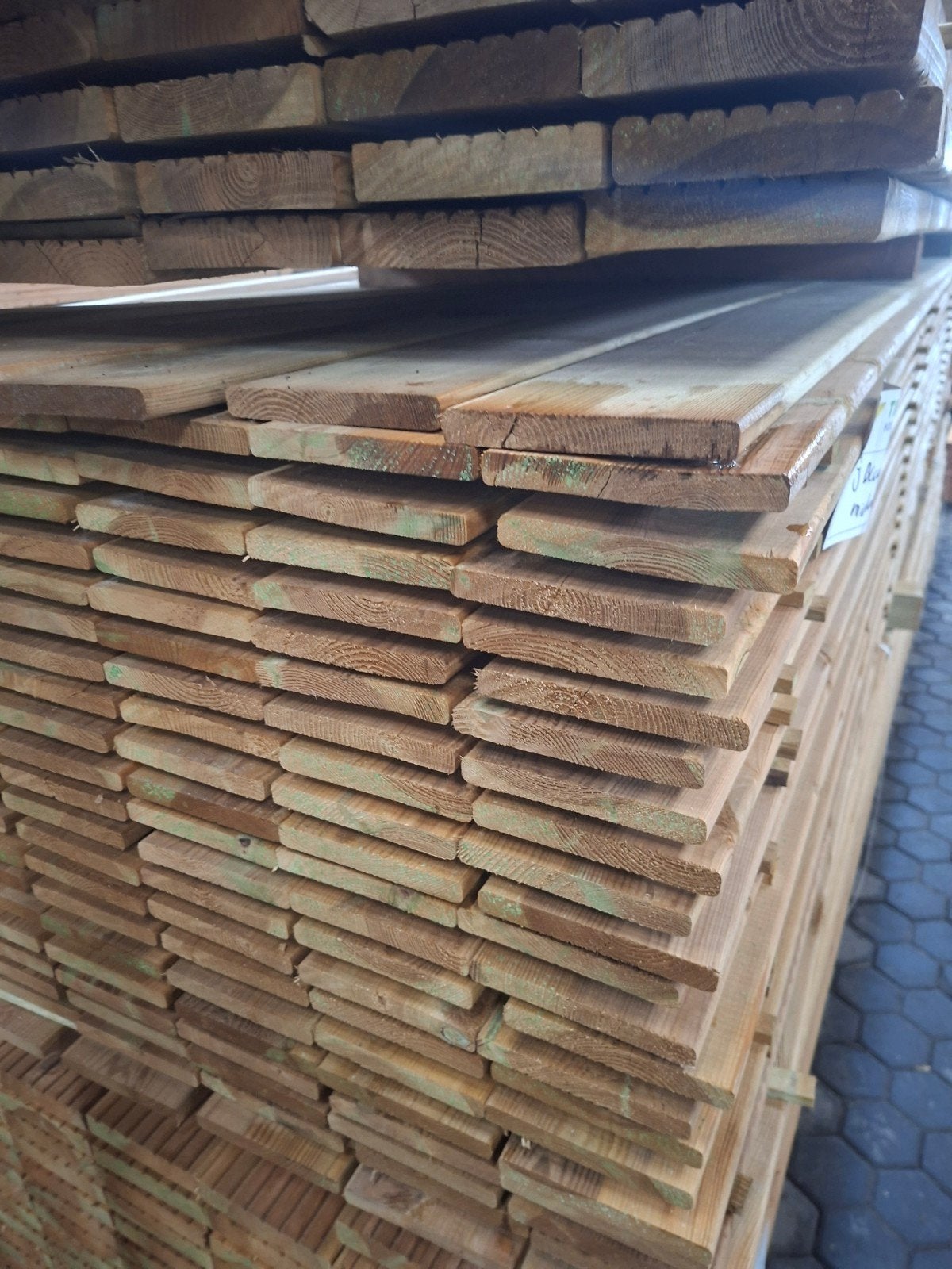 Geïmpregneerde tuinplanken 16x140 mm, 4 meter lang, Ophalen of Verzenden
