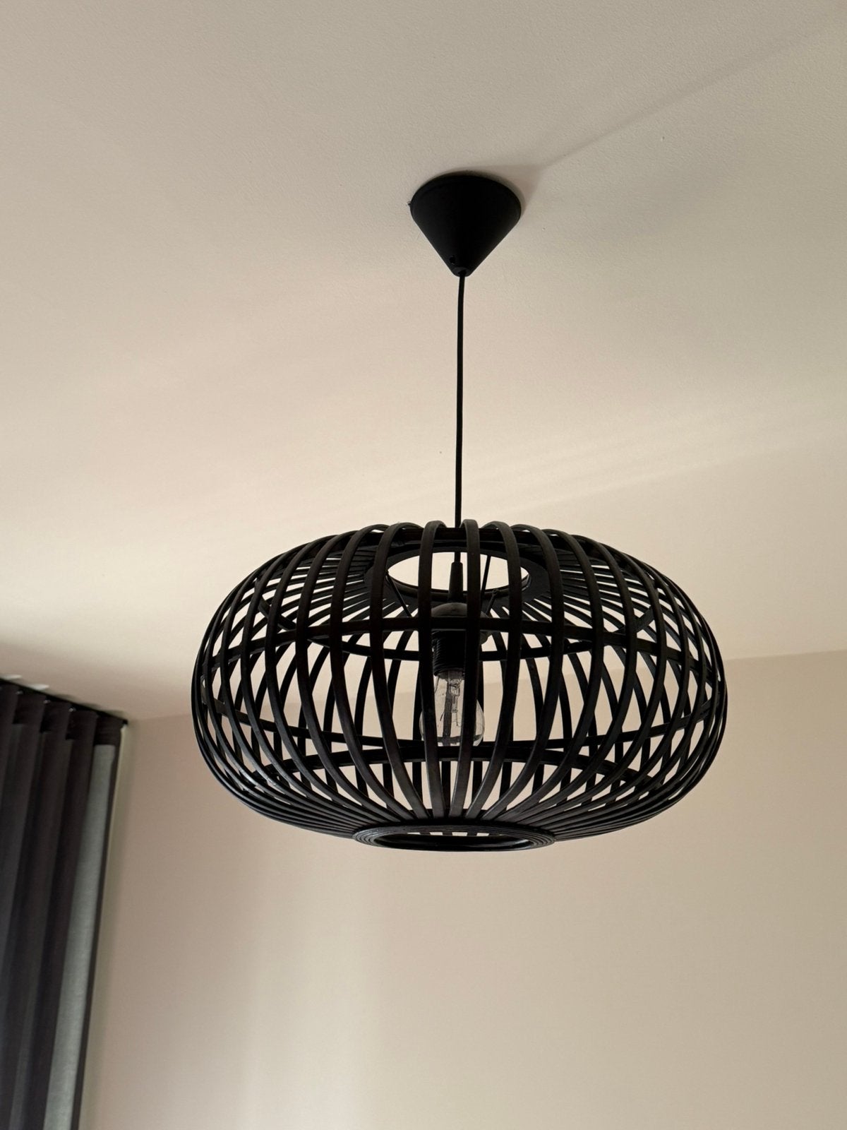 Hanglamp Indy, Ophalen, Zo goed als nieuw, Overige materialen, E27 (groot)
