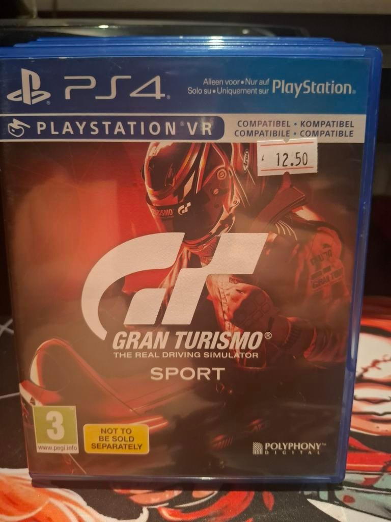 Ps4 gran turismo sport, Spelcomputers en Games, Games | Sony PlayStation 4, Ophalen of Verzenden, Zo goed als nieuw, Sport, Vanaf 3 jaar