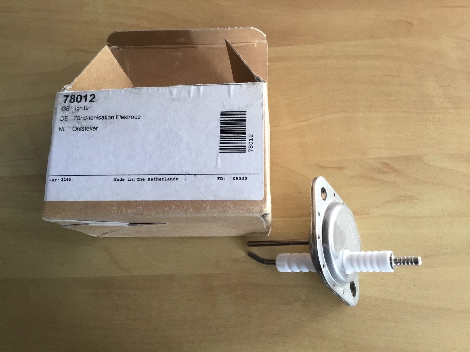 Nefit Turbo CV Ketel, ontsteker 78012   NIEUW, Ophalen, Minder dan 30 cm, Cv-ketel of Combi-ketel, Nieuw
