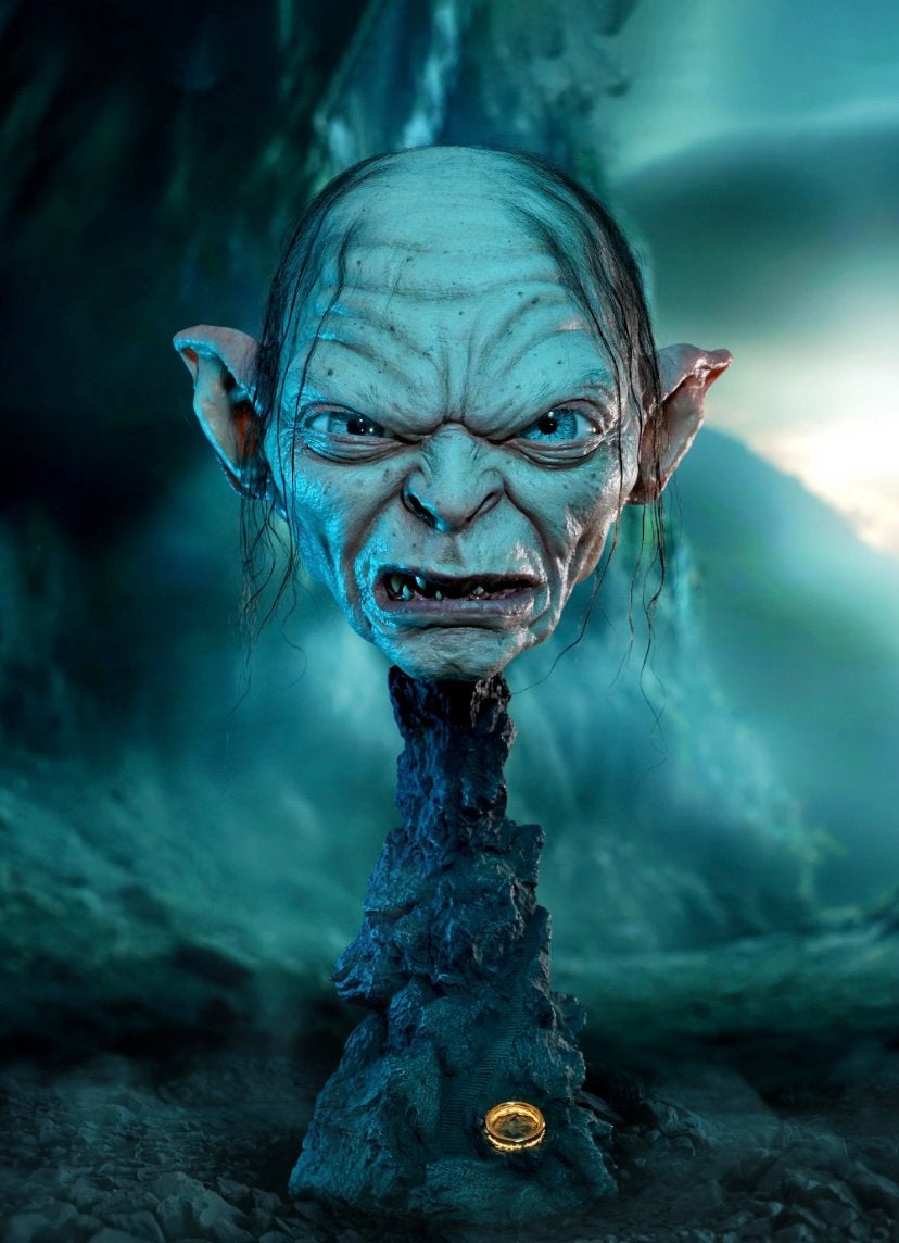 (Factory Sealed) PureArts Gollum Art Mask Exclusive Edition, Verzamelen, Ophalen of Verzenden, Nieuw, Beeldje of Buste