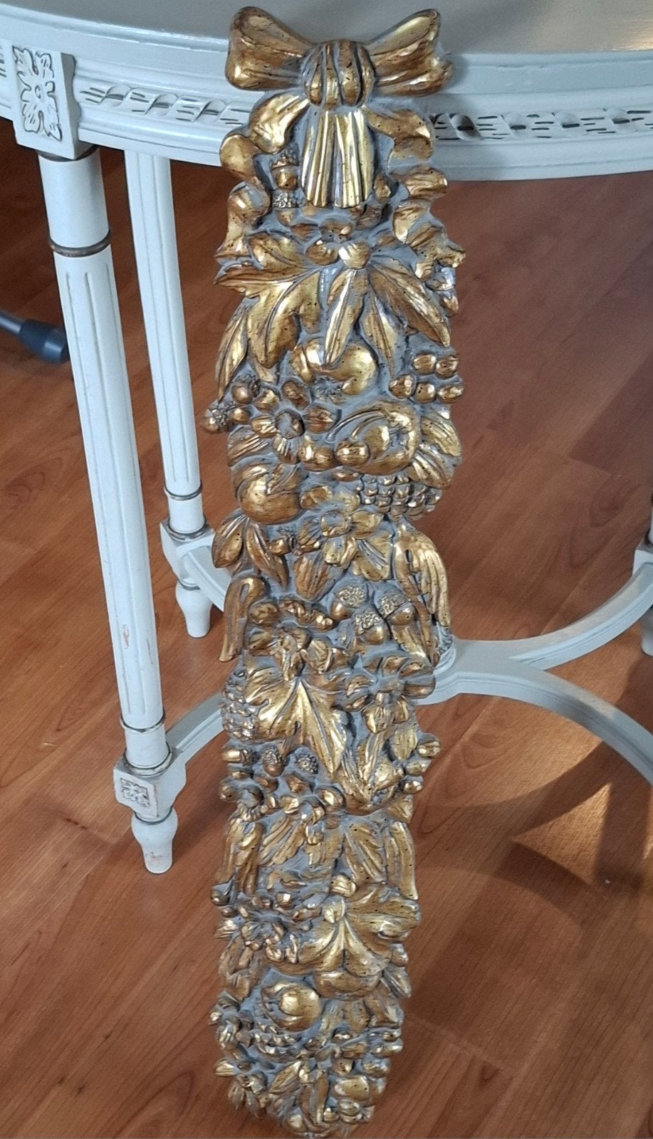 Prachtige Vintage Deknudt Goud/Barok Wandguirlande, Ophalen of Verzenden