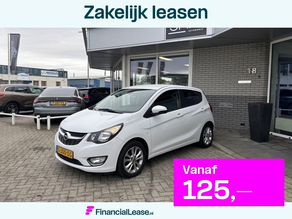 Opel KARL 1.0 Innovation |stuurverw|stoelverw|cruise, 839 kg, Wit, Origineel Nederlands, Bedrijf