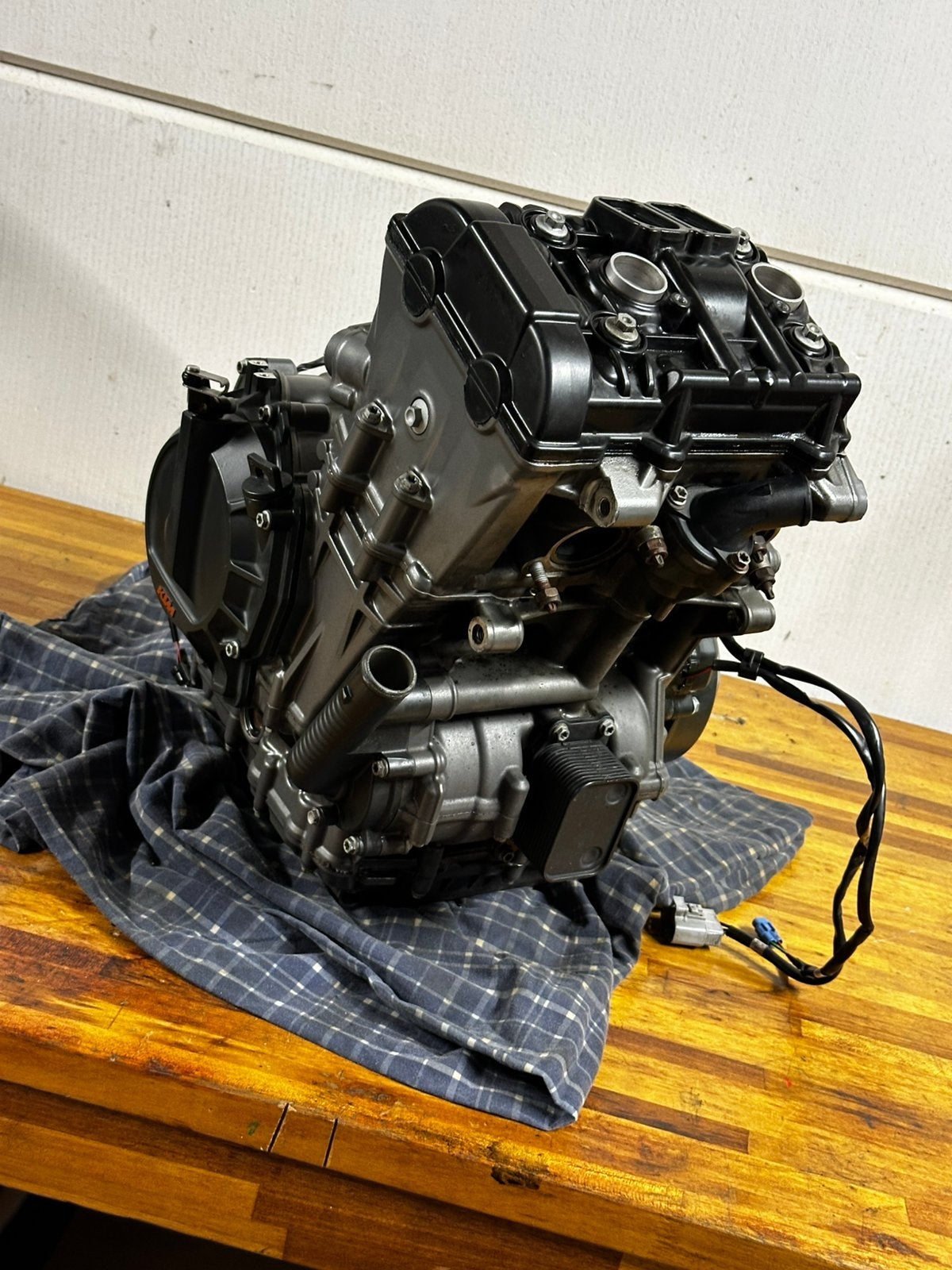Compleet motorblok 2018 ktm duke 790, Ophalen, Gebruikt