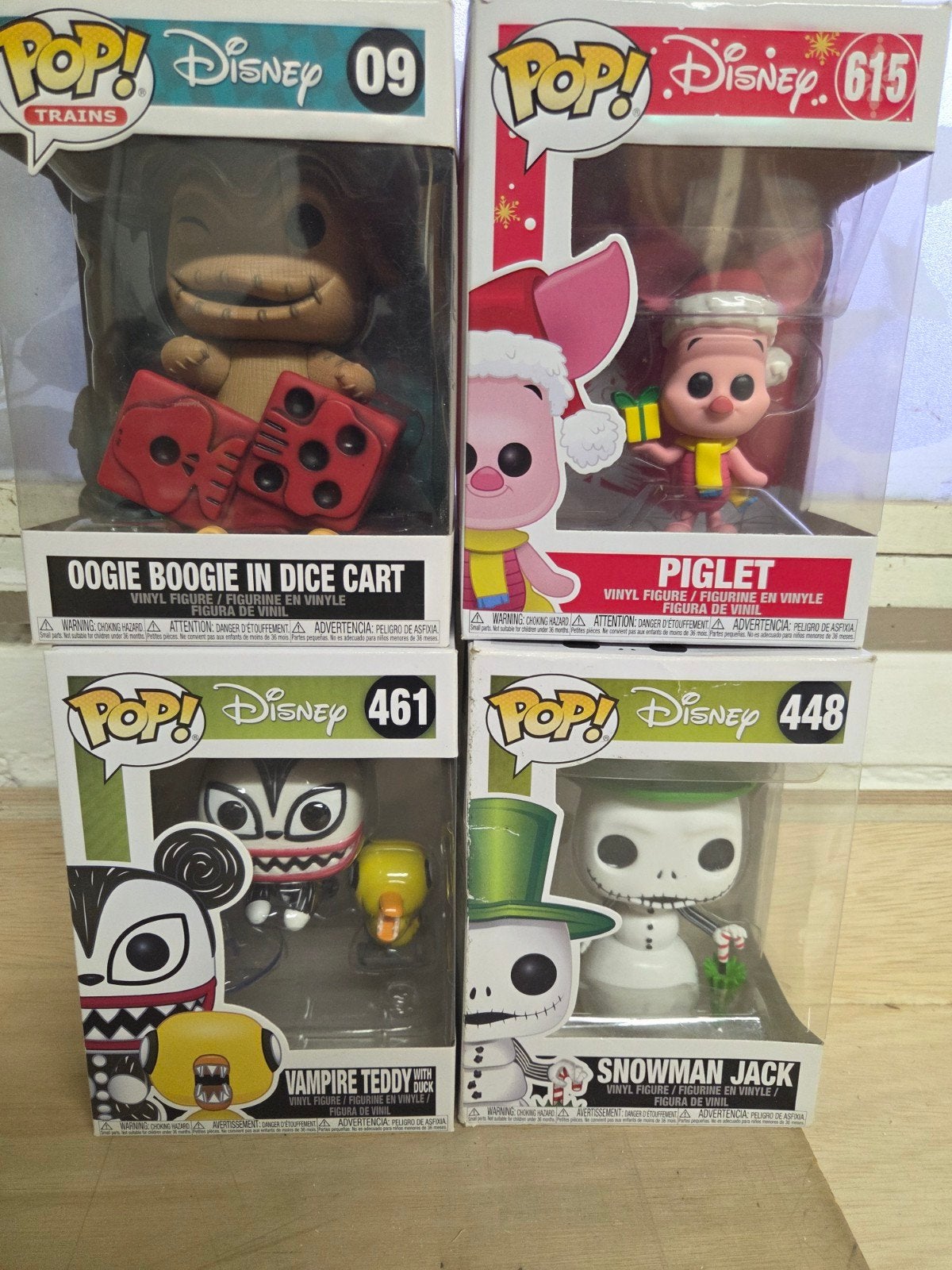 Funko Pop! Disney Figuren - 4 stuks, Ophalen of Verzenden, Zo goed als nieuw