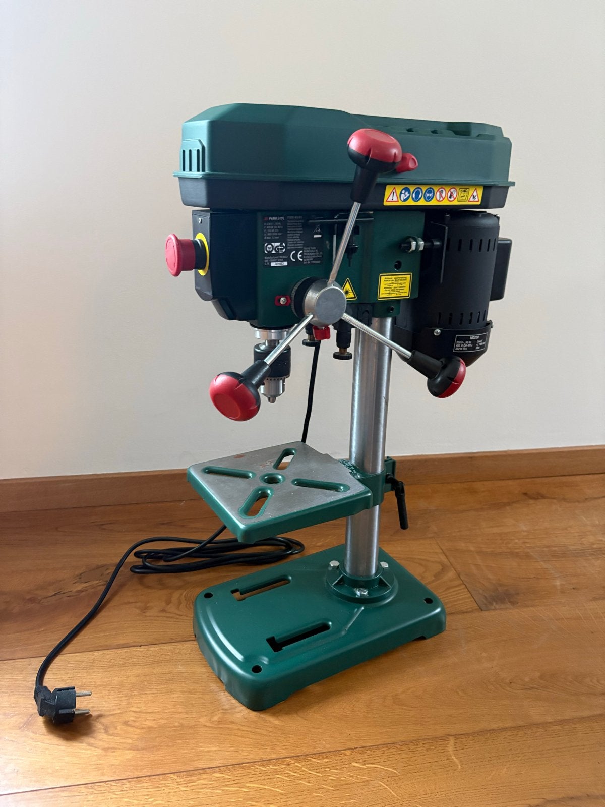 Parkside Kolomboormachine PTBM 400 B1, Ophalen, Variabele snelheid, Zo goed als nieuw, Kolomboormachine