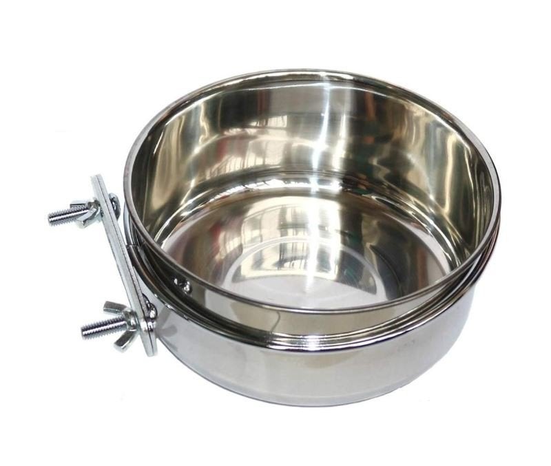 Drinkbak Voerbak RVS 18/21 cm voor in Honden Bench, Ophalen of Verzenden, Nieuw