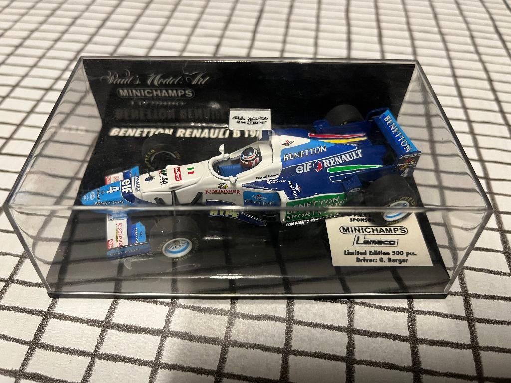 Benetton B196 LEMACO, Verzenden, Nieuw, Formule 1