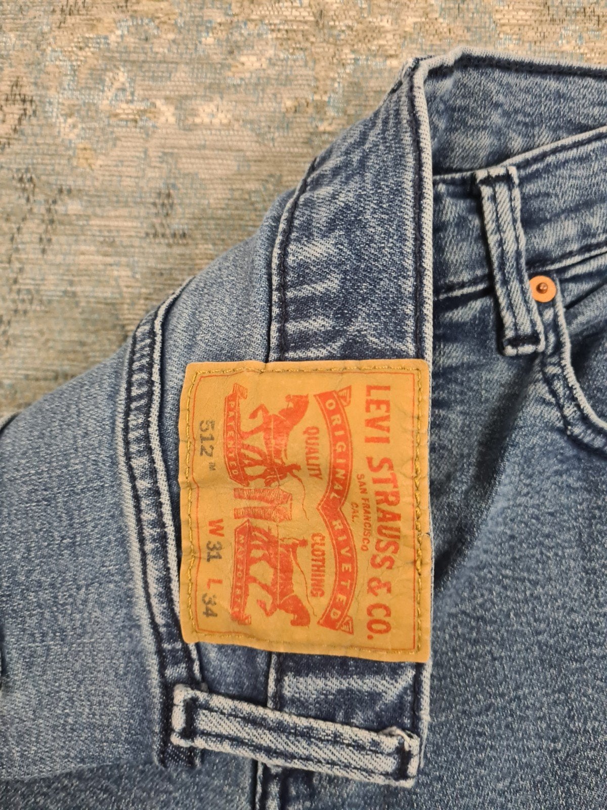 Levi's 512 W31 L34 Skinny Tapered STRETCH Bronno3134

Taille, Levi's, Blauw, Levi Strauss Nederland, W32 (confectie 46) of kleiner