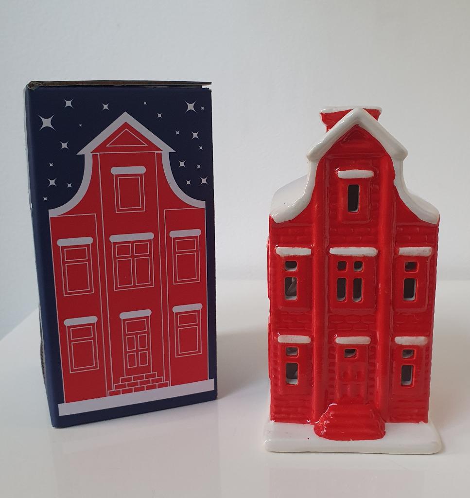 uit de serie Hollandse Huisjes; nr 4 Grachtenpand, nieuw, Diversen, Kerst, Verzenden, Nieuw