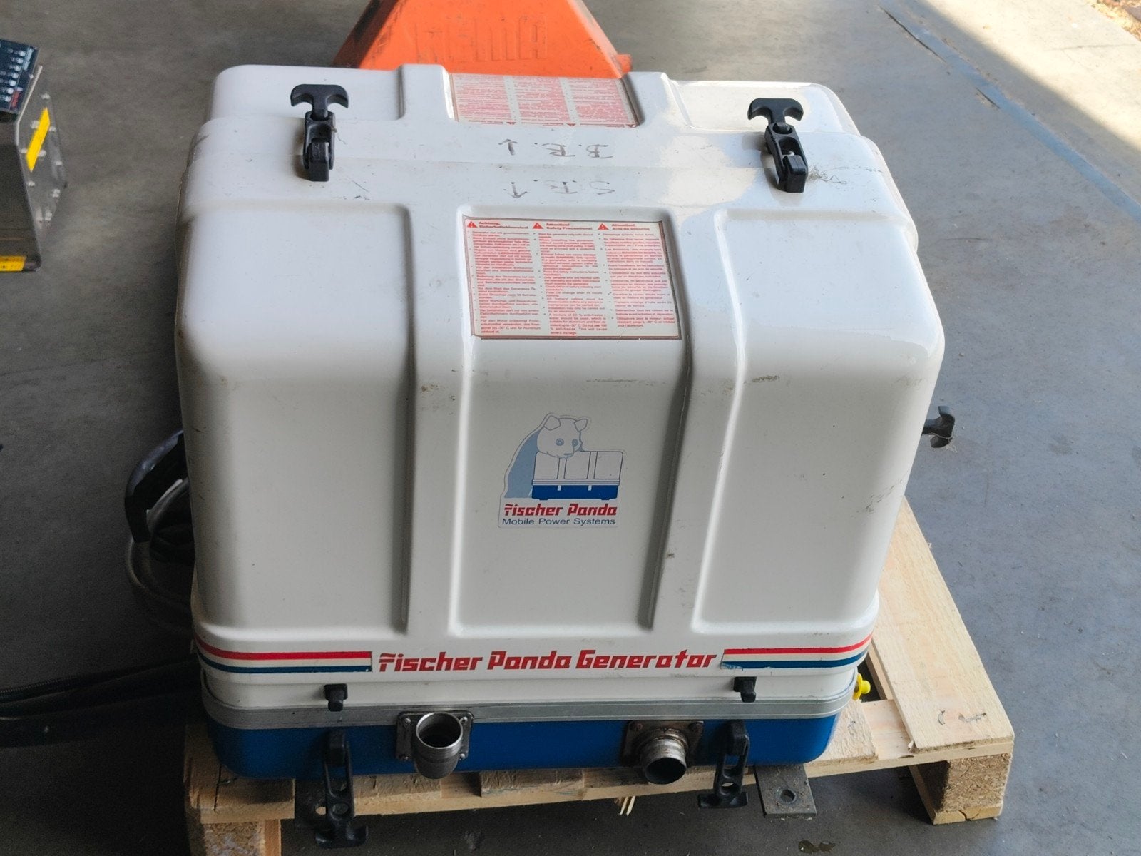 Fischer Panda 7 K pms generator, Ophalen, Gebruikt, Elektra en Verlichting, Zeilboot of Motorboot