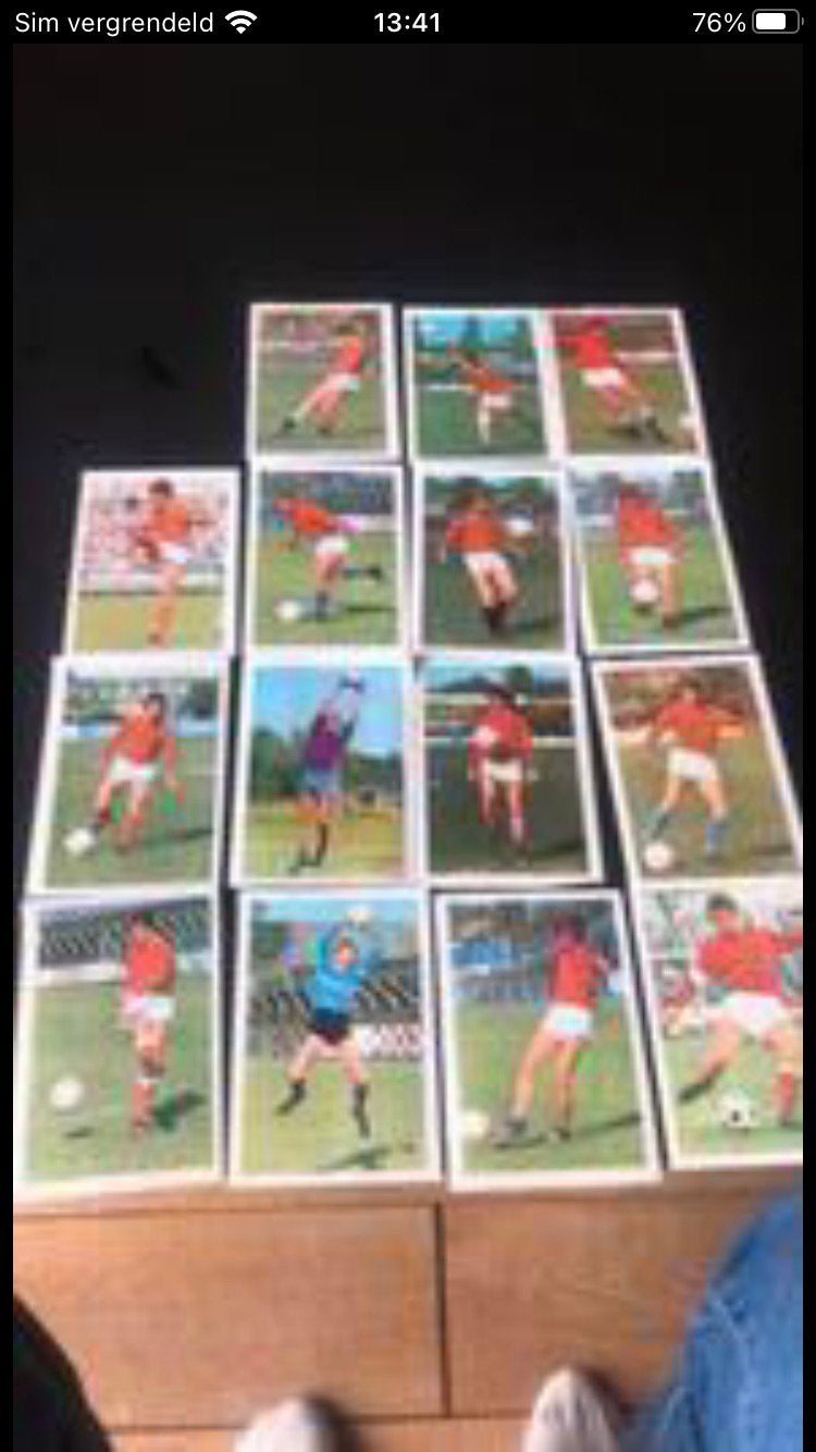 Volendam panini vanderhout 1970-1971, Verzamelen, Ophalen of Verzenden, Gebruikt, Ajax, Poster, Plaatje of Sticker