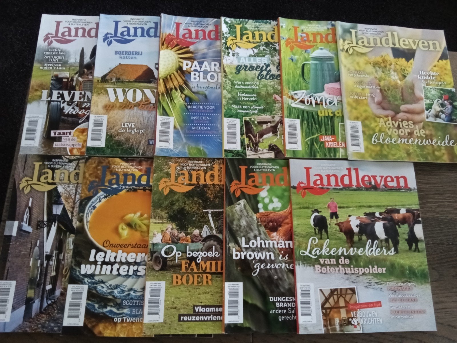11x Landleven 2022 - Complete Jaargang, Ophalen of Verzenden, Gelezen, Overige typen