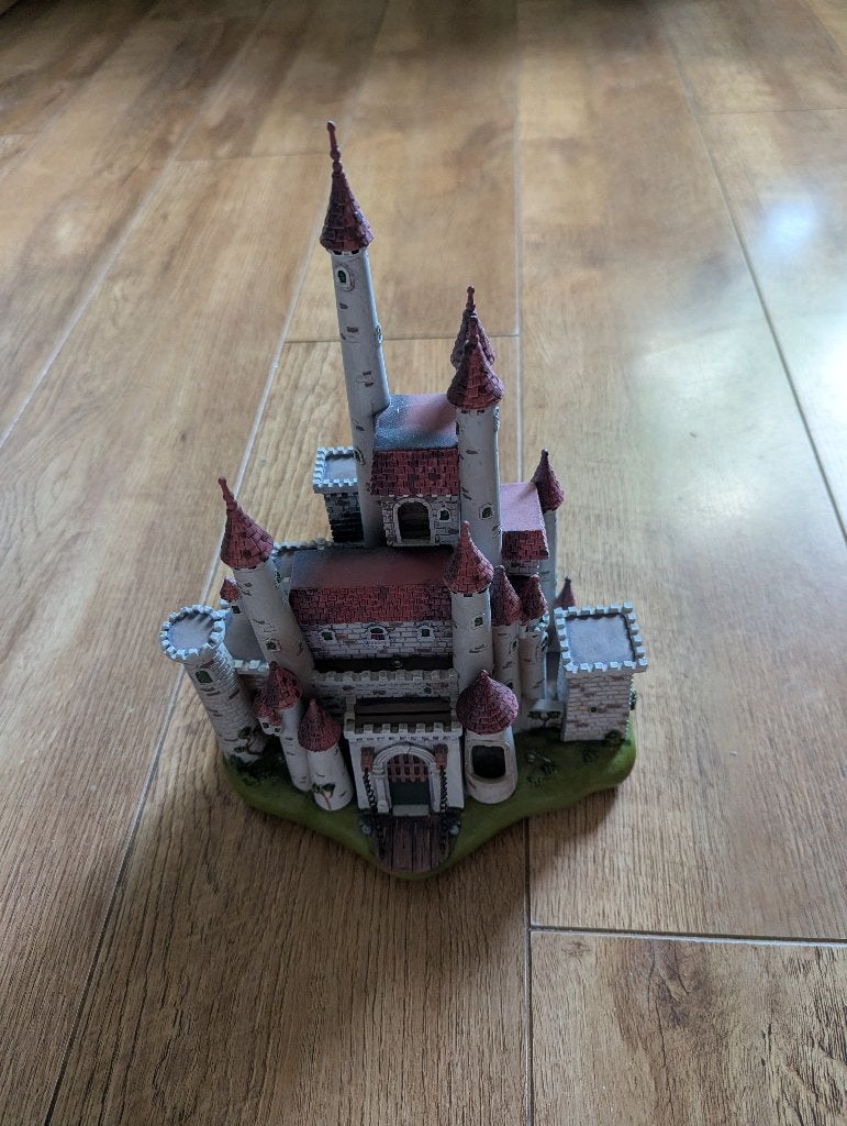 Disney Castle Collection + Licht Sneeuwwitje, Verzamelen, Ophalen of Verzenden, Sneeuwwitje of Doornroosje, Zo goed als nieuw
