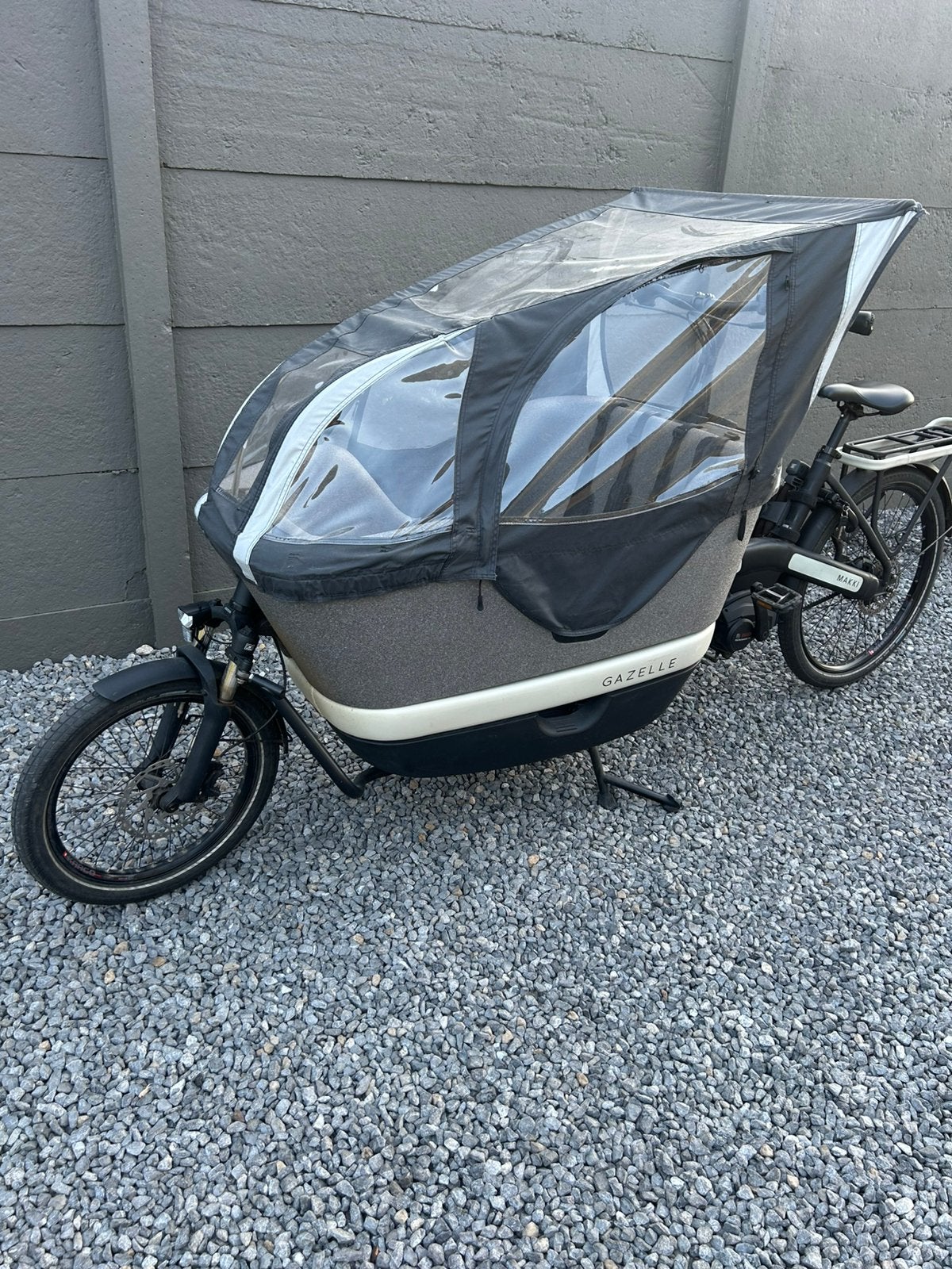 Bakfiets Gazelle makki, Ophalen, Zo goed als nieuw, Gazelle