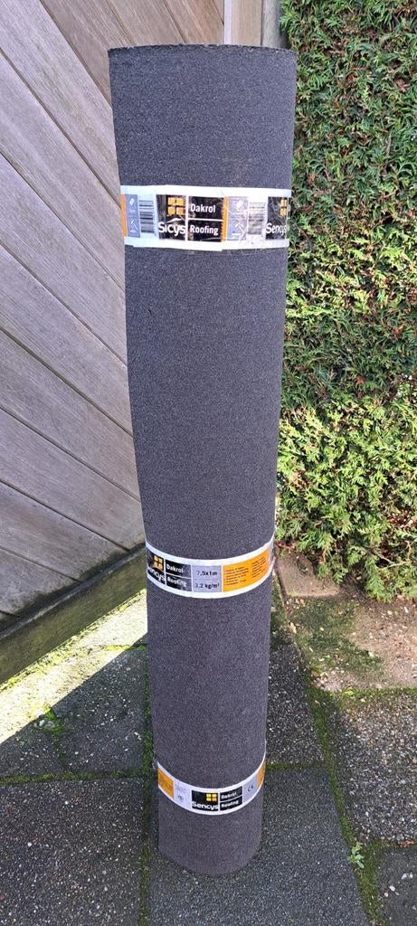 Sencys dakrol (plakrol) met leislag (Zie Beschrijving), Ophalen, Overige materialen, Zwart, Nieuw