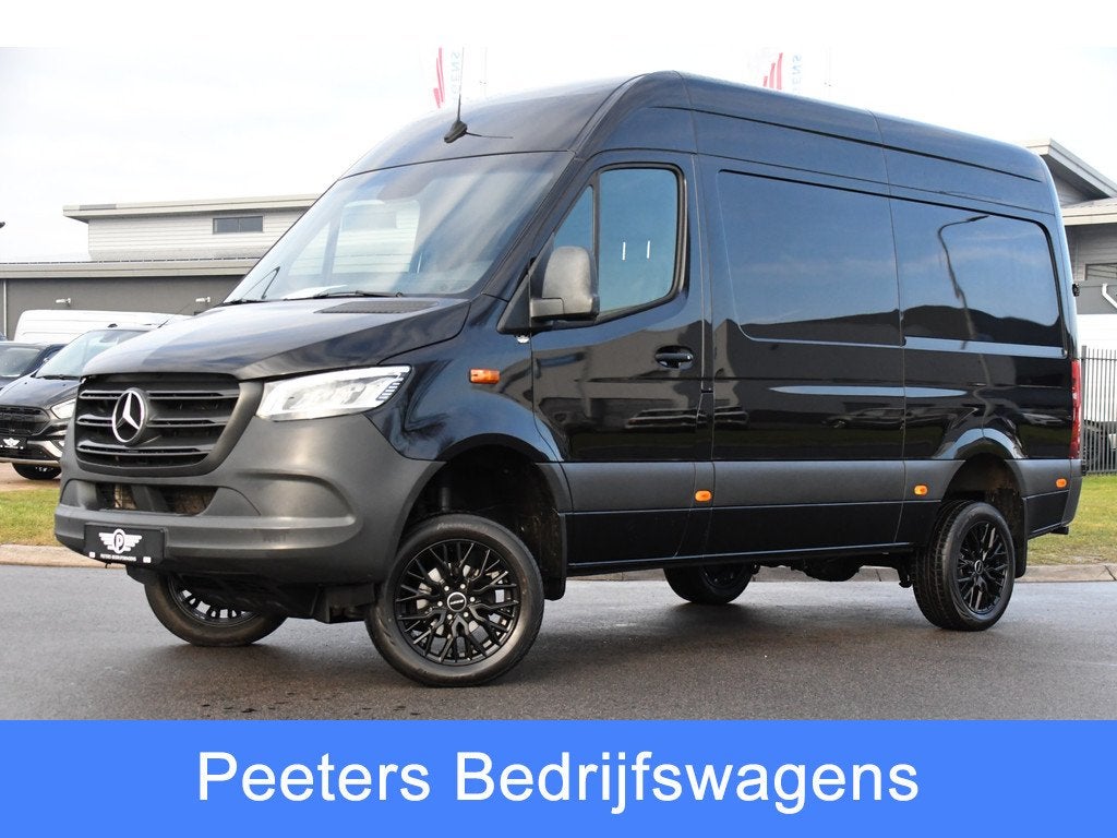 Mercedes-Benz Sprinter 319 1.9 CDI L2H2 4x4 Black Edition Ca, Auto's, Bestelauto's, Bedrijf, Te koop, ABS, Airconditioning, Alarm