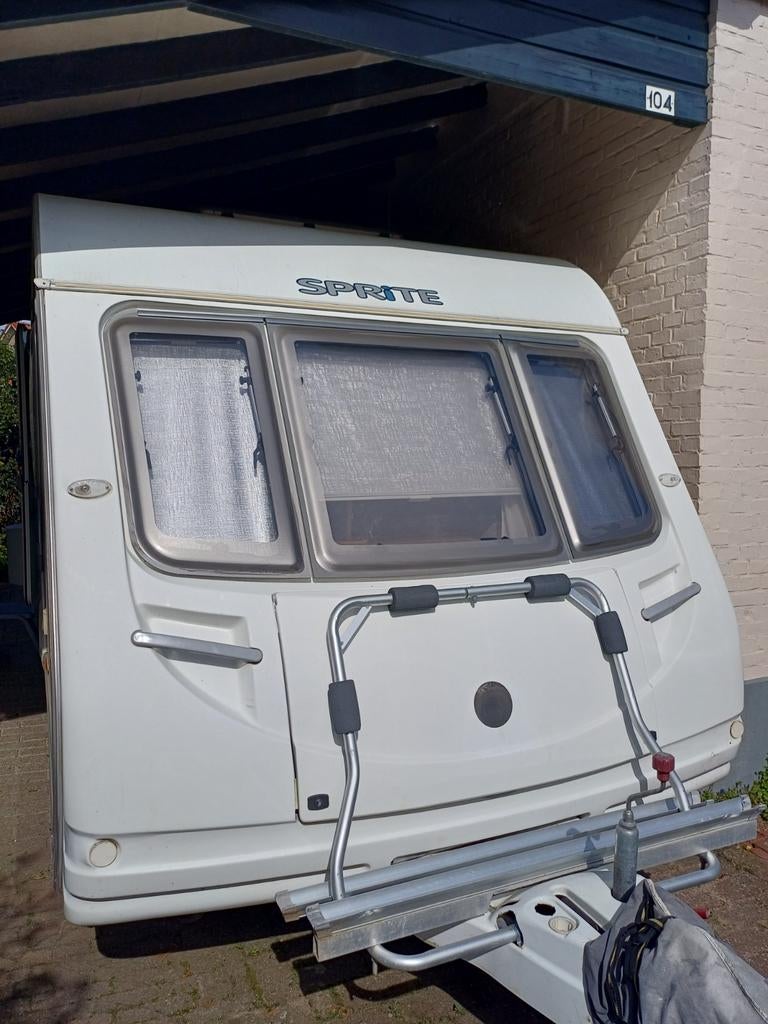 Sprite Europa 460, Caravans en Kamperen, Tot en met 2, Particulier, 4 tot 5 meter, Schokbreker