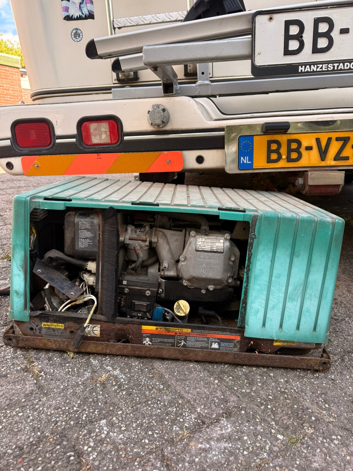 Aggregaat te koop, Minder dan 25 liter, Ophalen, Gebruikt, Minder dan 200 liter/min