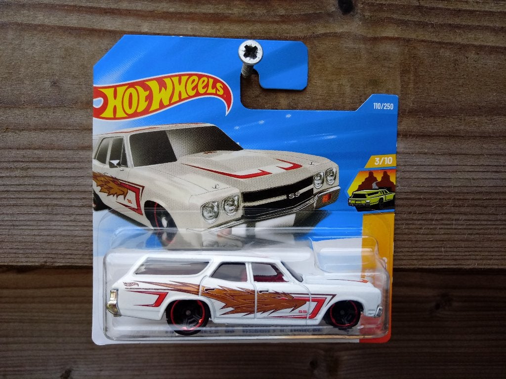 Chevrolet Chevelle SS Wagon '70 Hotwheels, Ophalen, Nieuw, Auto