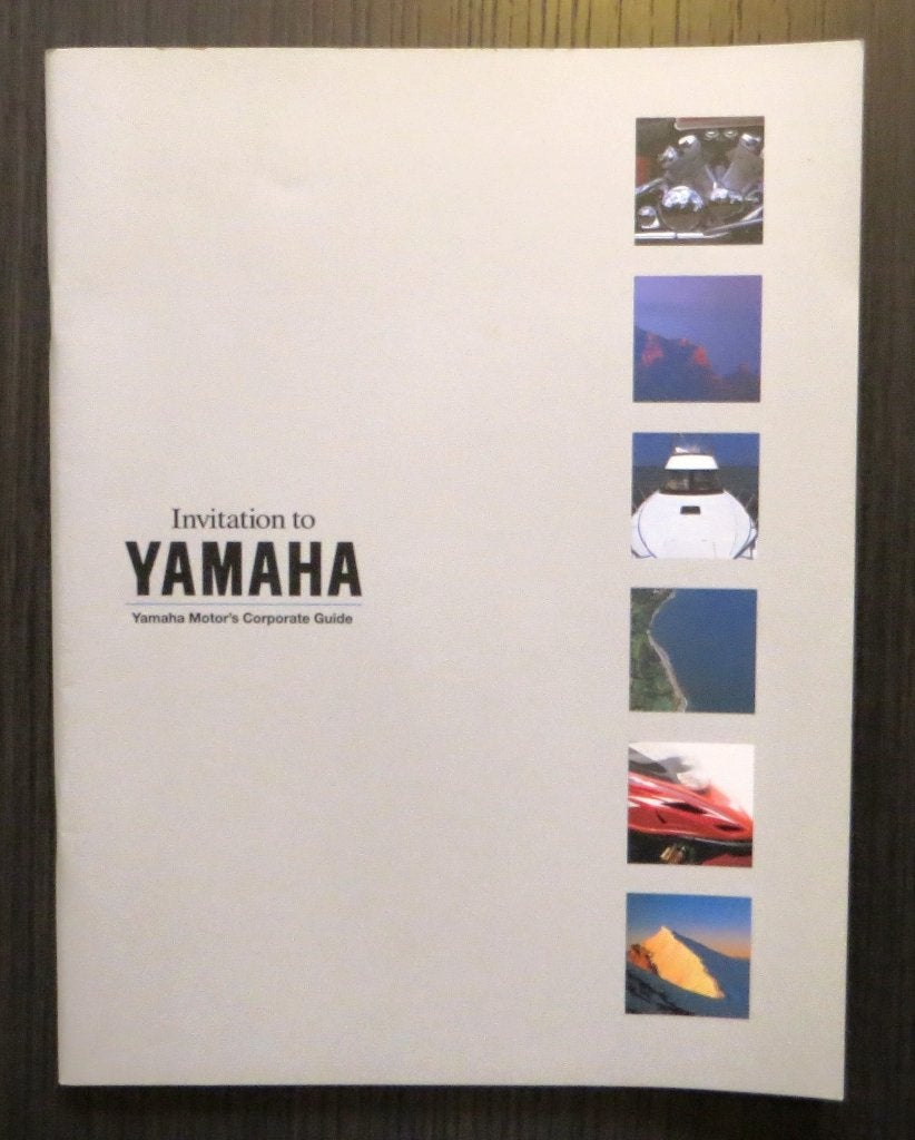 Invitation to Yamaha (Corporate Guide) - 1997- 48 blz, Verzenden, Yamaha
