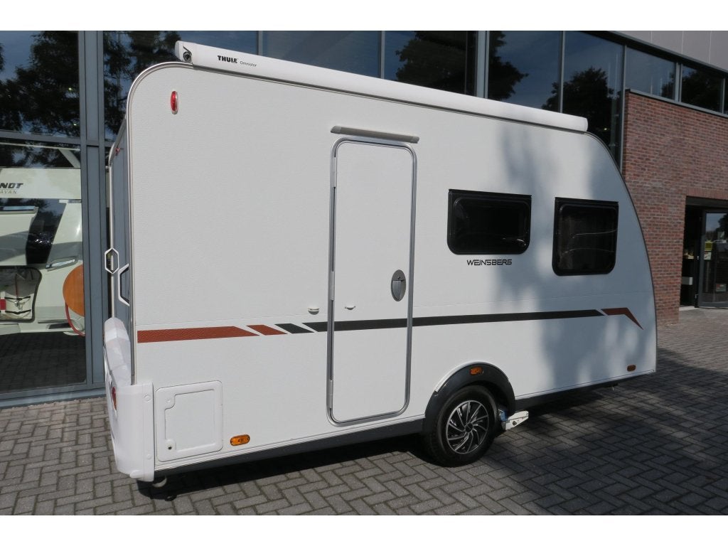 Weinsberg CaraCito 390 QD MOVER+CASSETTEL.+AIRCO, Overige merken, Dwarsbed, Bedrijf, Treinzit