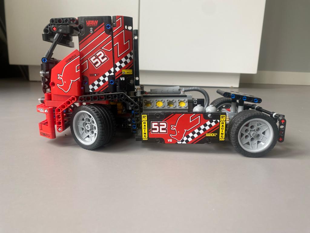 Lego Technic Vrachtwagen (zonder doos), Ophalen of Verzenden, Gebruikt, Overige merken