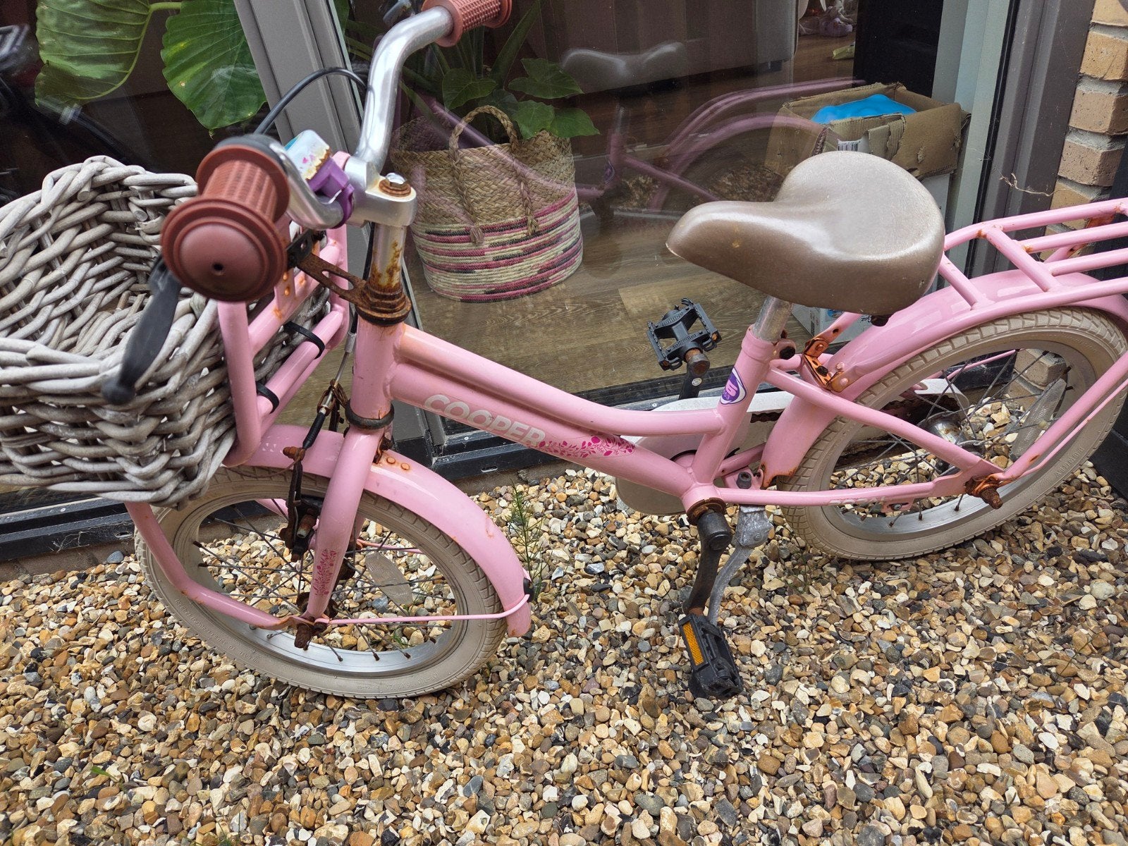 Meisjes fiets 16 inch, Ophalen, Gebruikt, 20 inch