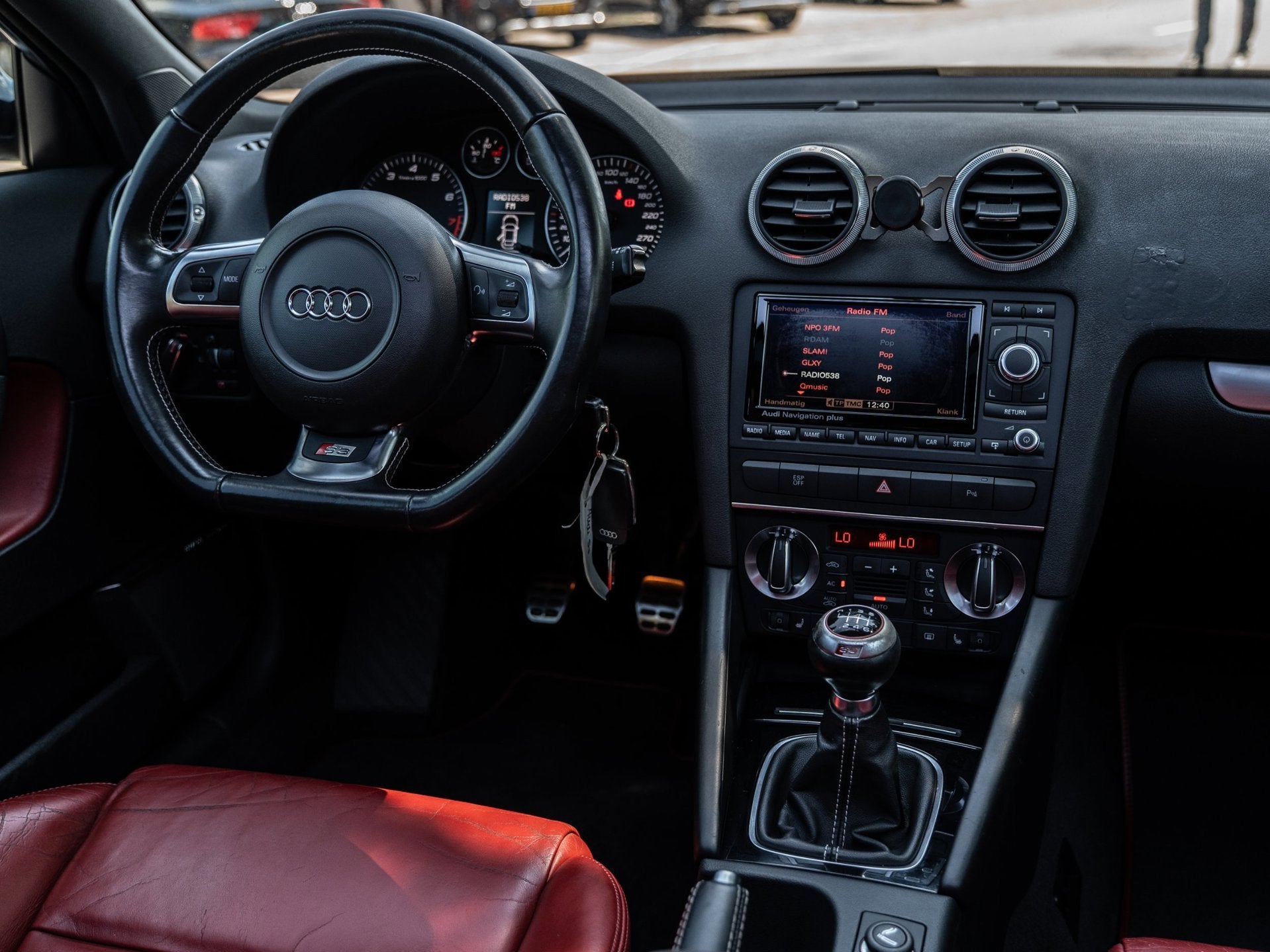 Audi A3 Sportback 2.0 TFSI S3 QUATTRO | AUDI EXCLUSIVE | PAN, Auto's, Gebruikt, 4 cilinders, 1984 cc, Zwart
