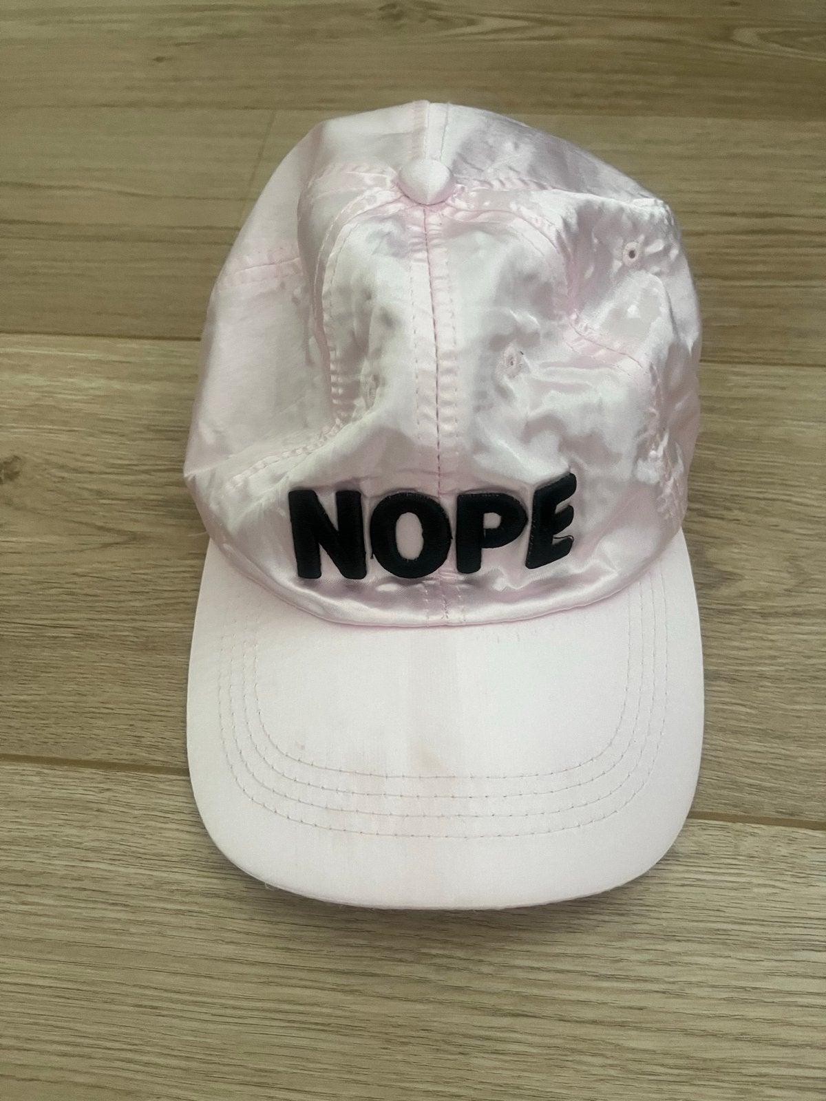 Roze pet met 'NOPE' opdruk - Jill (Shoeby), Ophalen of Verzenden, Zo goed als nieuw