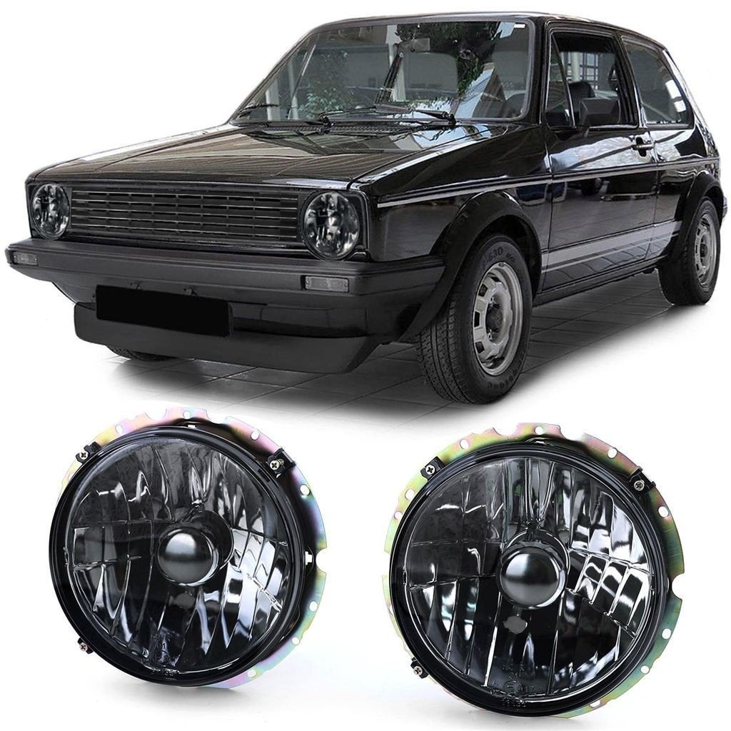 Koplampen Set Geschikt Voor Volkswagen Golf 1 Smoke zwart, Auto diversen, Verzenden, Automotive Parts, A.parts@hotmail.nl, Trasmolenlaan 12 3447 GZ Woerden