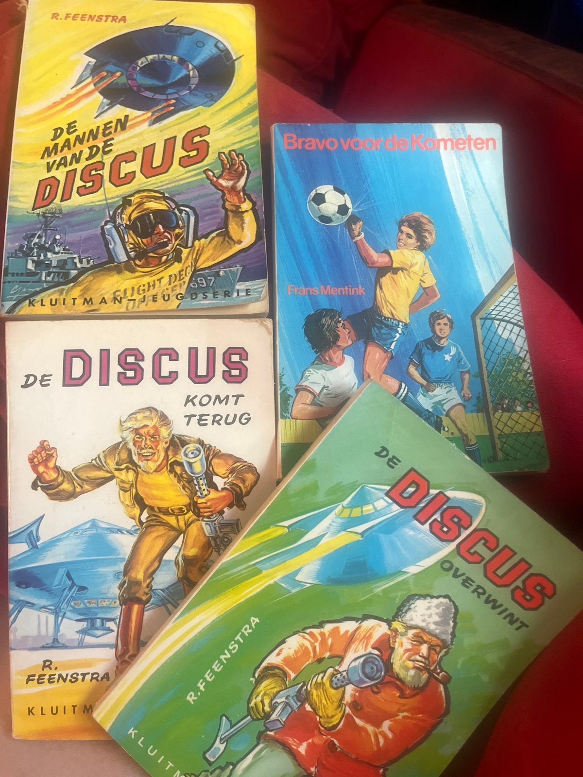 Kluijtman Jeugdserie: De Discus boeken (3 stuks), Verzenden
