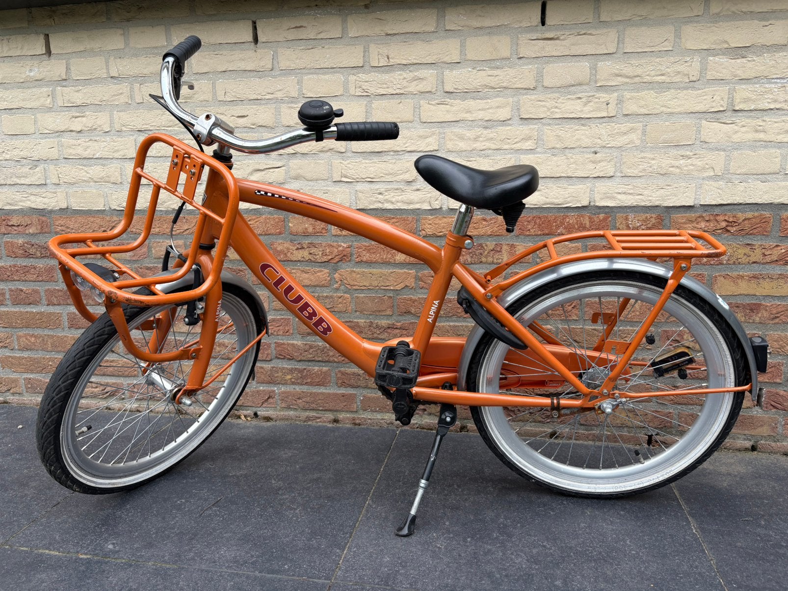 Oranje transporter kinderfiets Alpina Clubb 20 inch, Ophalen, Gebruikt, 20 inch
