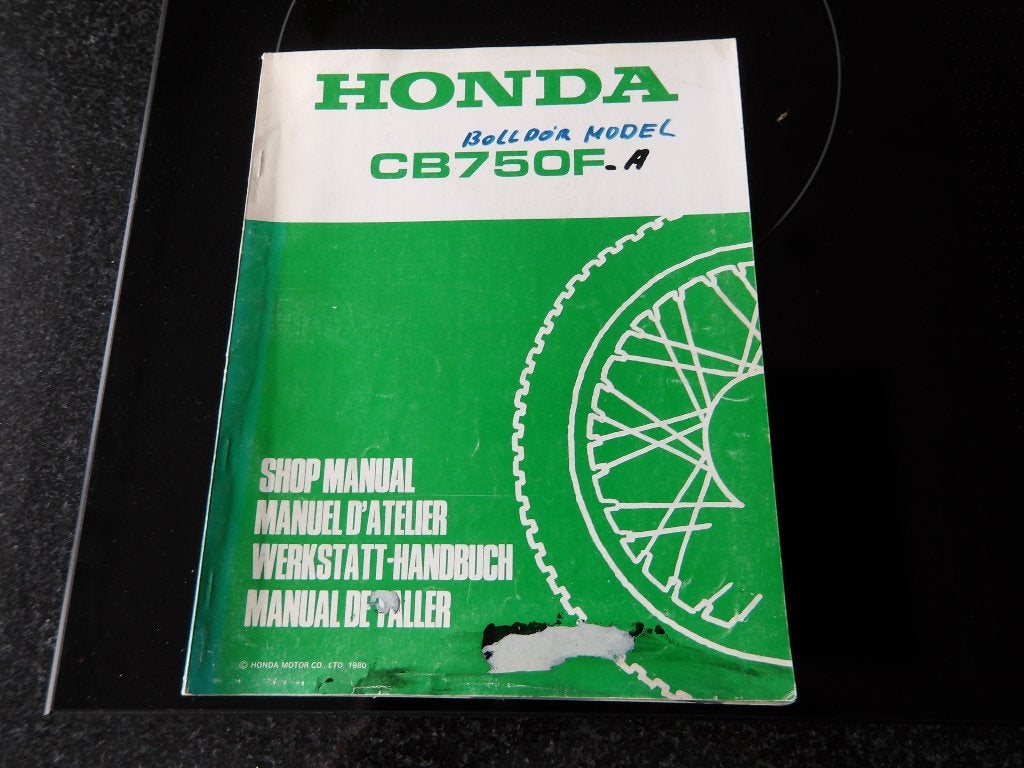 Honda CB750F.A Bol d'Or Werkplaatshandboek, Motoren, Verzenden, Honda