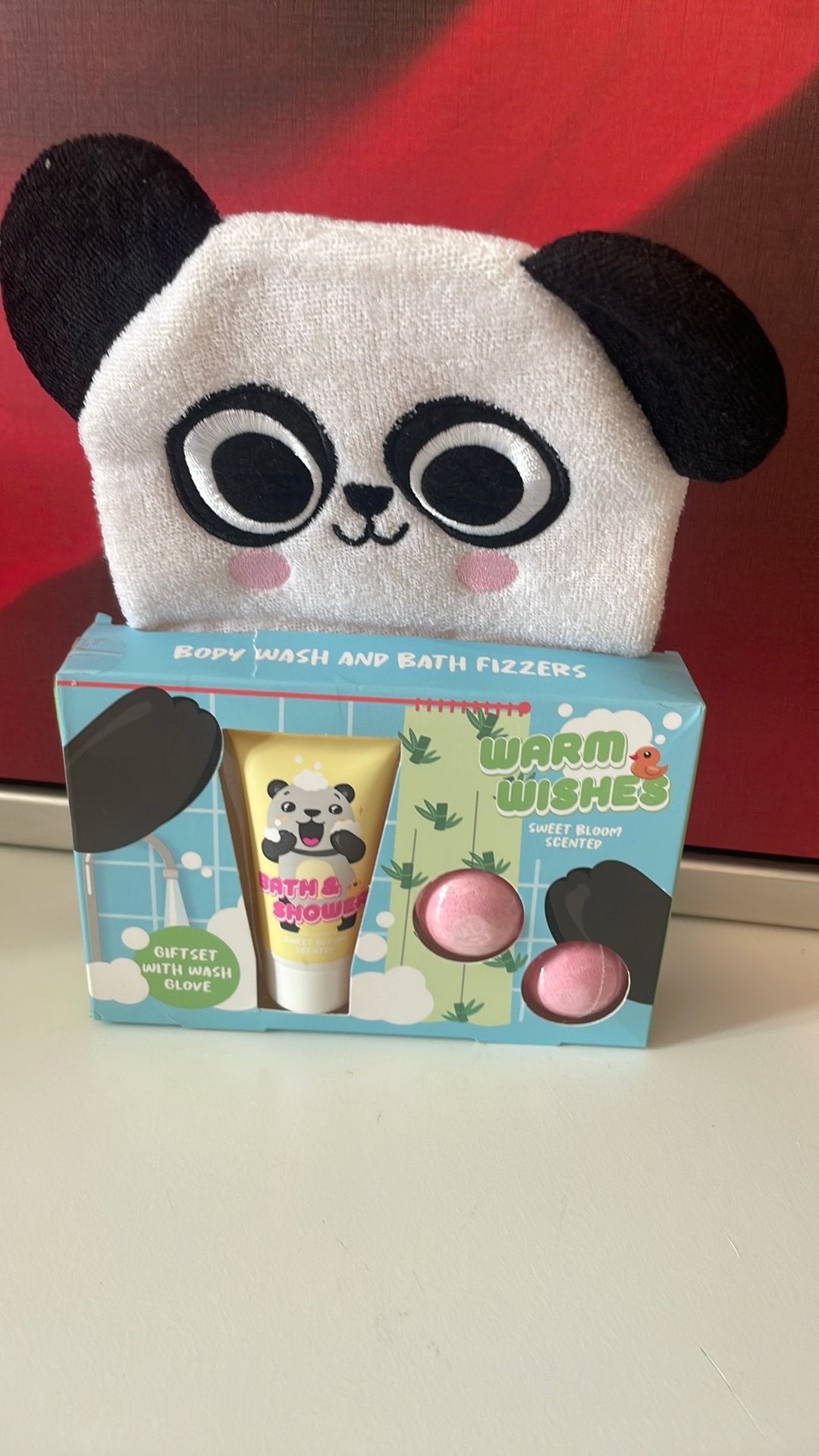 Giftset with wash glove van Warm Wishes, Ophalen of Verzenden, Nieuw, Overige typen, Overige merken