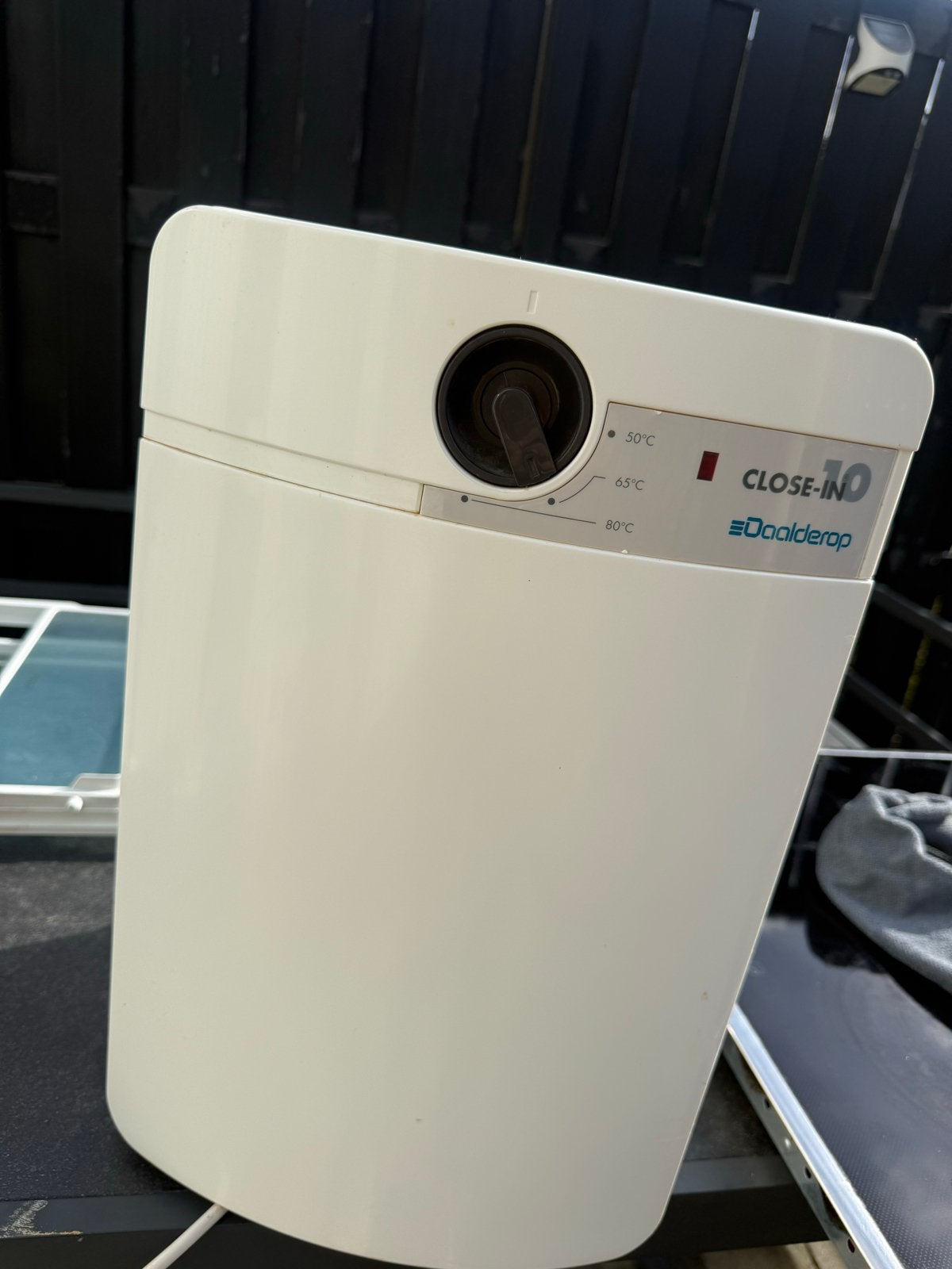 Daalderop Close-in 10 liter boiler, Ophalen of Verzenden, Gebruikt
