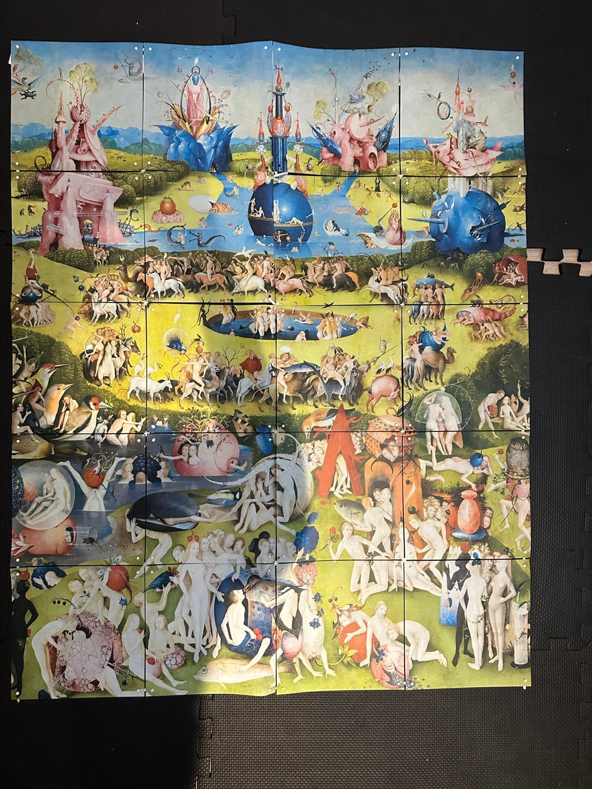 IXXI De Tuin der Lusten Jeroen Bosch, Ophalen