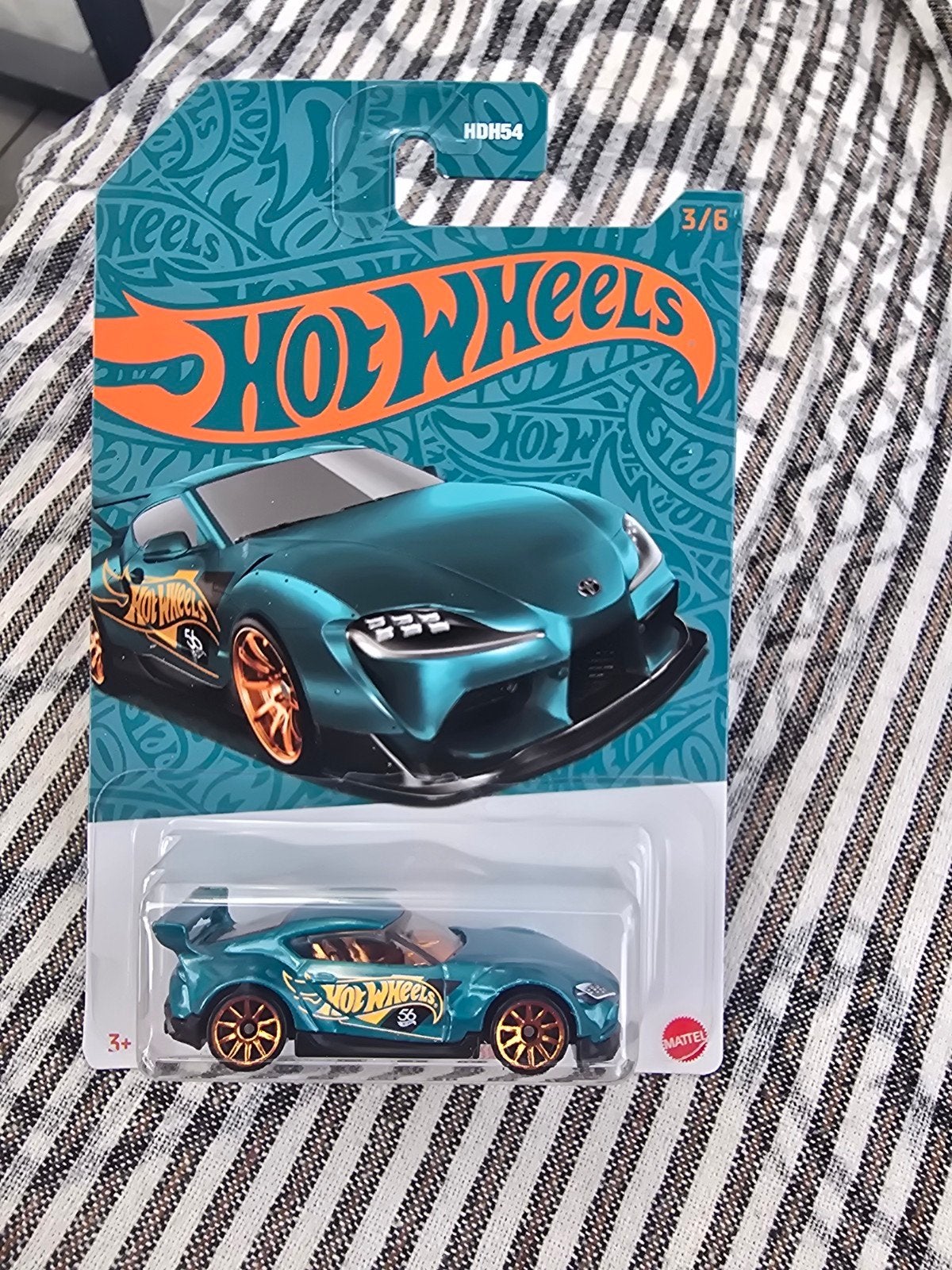 Hot Wheels '20 Toyota GR Supra HDH54 3/6, Hobby en Vrije tijd, Modelauto's | 1:43, Ophalen of Verzenden, Nieuw
