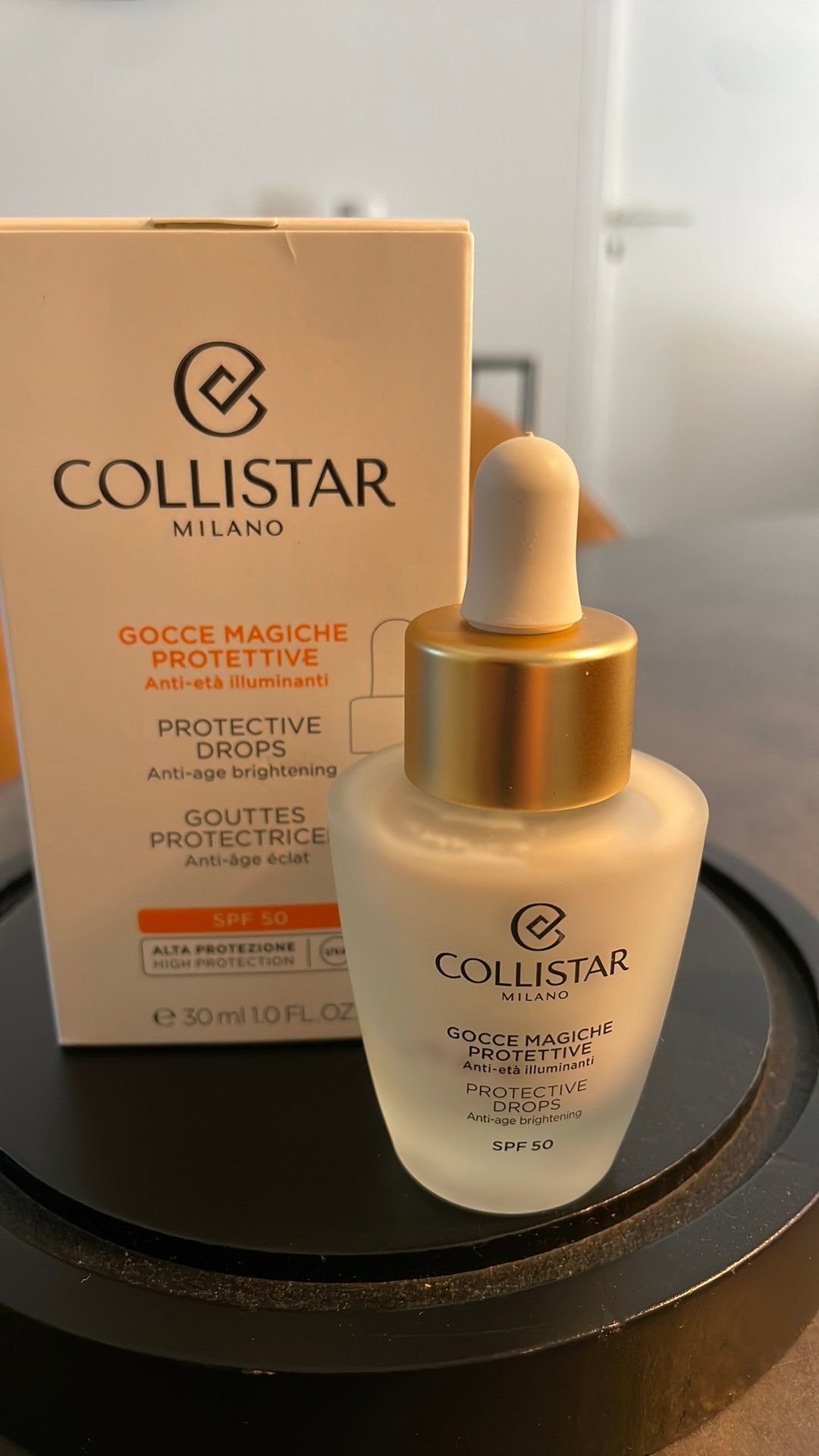 Collistar Protective drops spf 50, Ophalen of Verzenden, Nieuw, Gehele gezicht, Verzorging