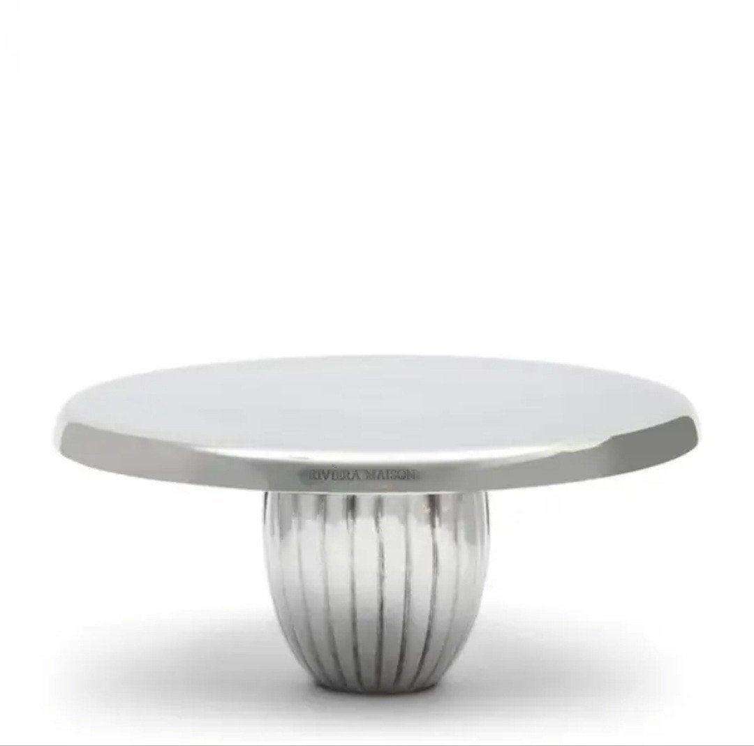 Riviera Maison Blairsville Cake Standaard, Ophalen of Verzenden, Nieuw, Zilver