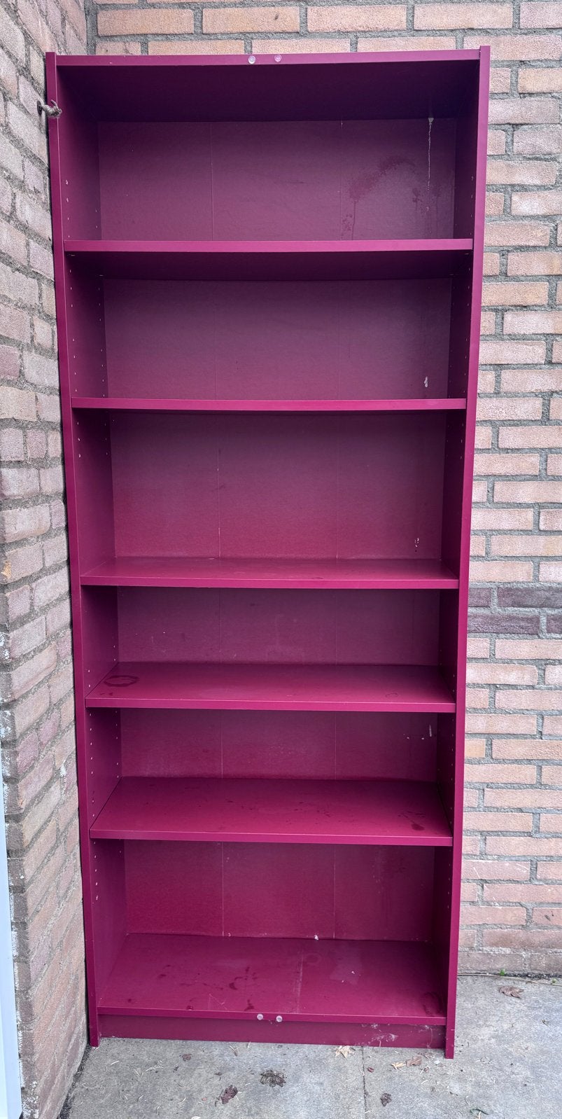 Boekenkast met glazen deuren - Magenta, Ophalen, Gebruikt, 200 cm of meer, 50 tot 100 cm
