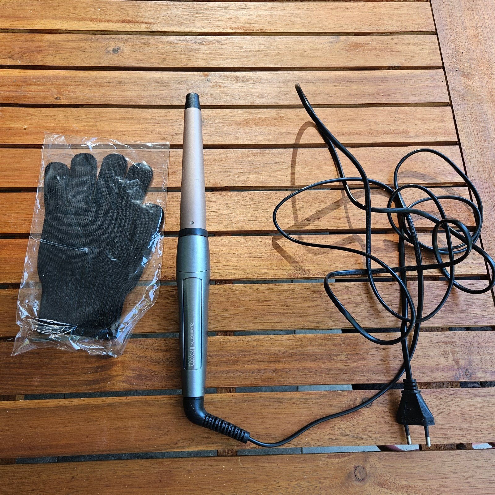 Remington keratine protect. Krultang., Ophalen of Verzenden, Zo goed als nieuw