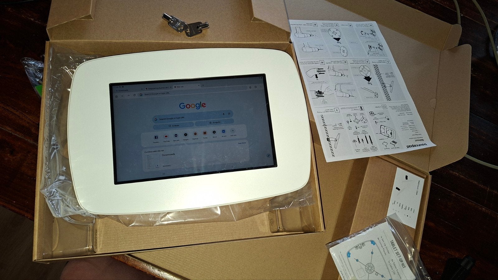 Bouncepad tablet houder met Samsung Galaxy Tab A 10.1, Ophalen of Verzenden